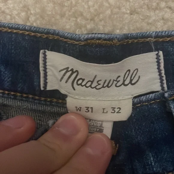 Madewell 31 x 32 slim fit jeans for men - Picture 2 of 3